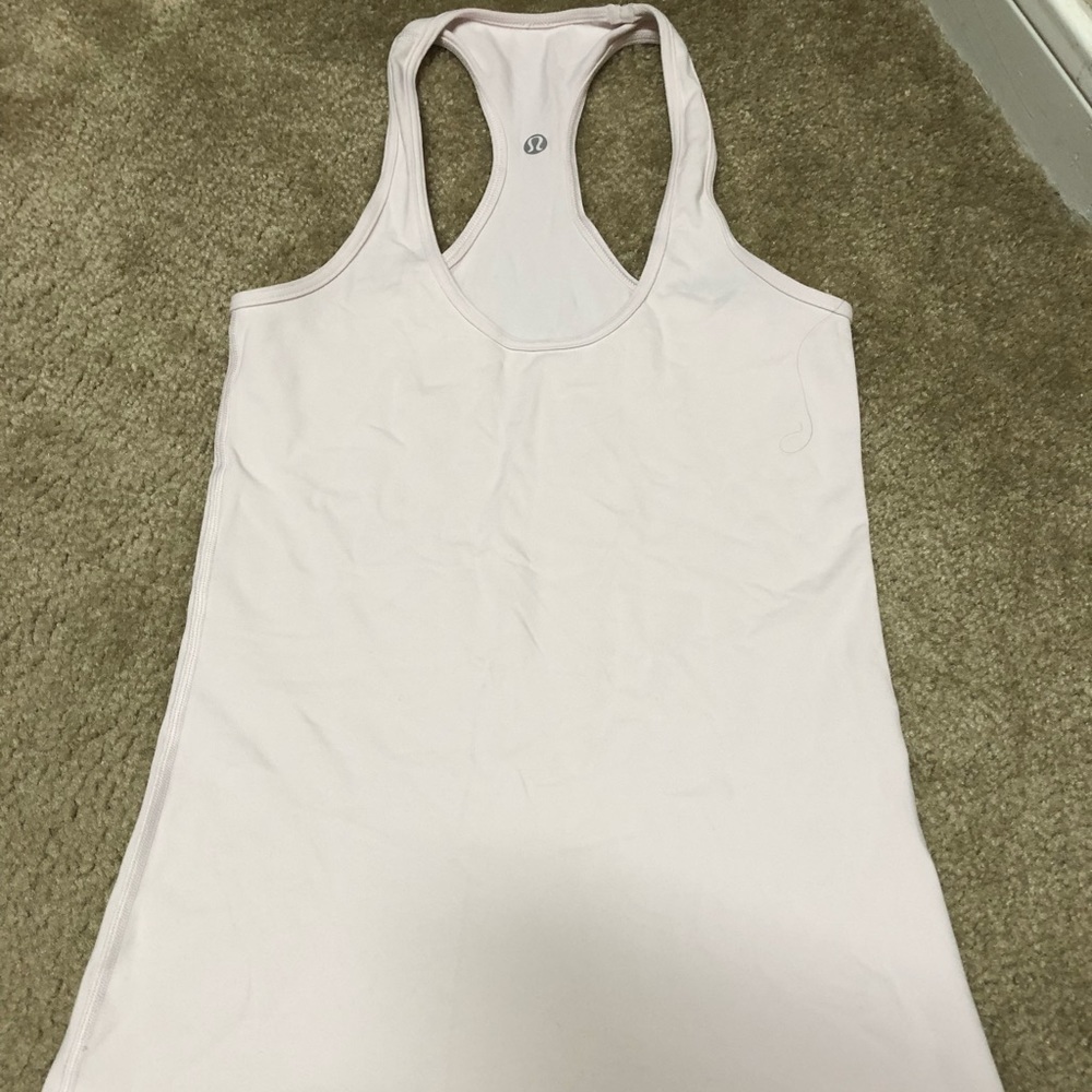 Lululemon cool racerback pale pink